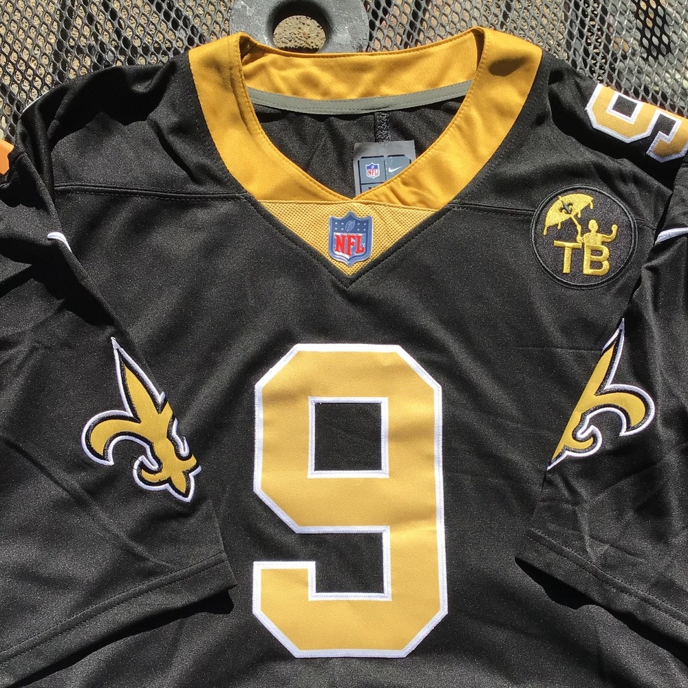 NWOT OFFICIAL NFL DREW BREES SAINTS XXXL JERSEY $75